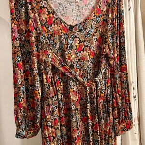 First Date Can’t Wait ModCloth Baby Doll Dress, Warm Autumn, Out of Stock